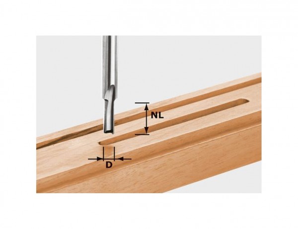 Nutfräser HW S8 D3/6