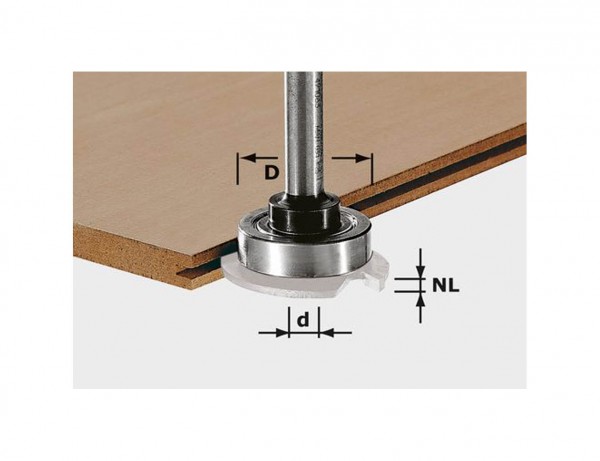 Frässpindel S8 1,5-5 KL28