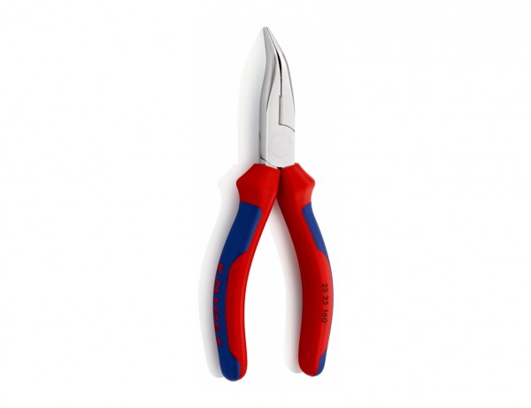 Flachrundzange mit Schneide | 160 mm | 2K-Griff
