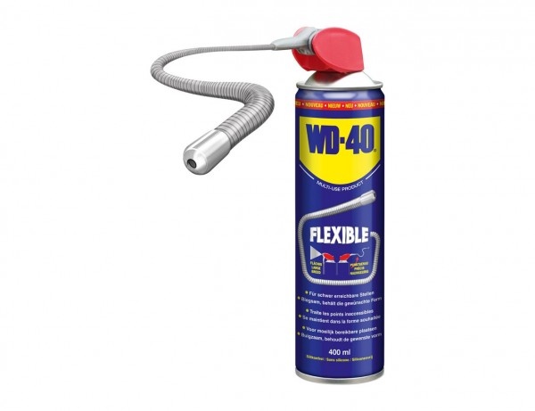 WD-40 Multifunktionsöl Flexible | Erreicht Unerreichbares dank flexiblem Metall-Sprührohr