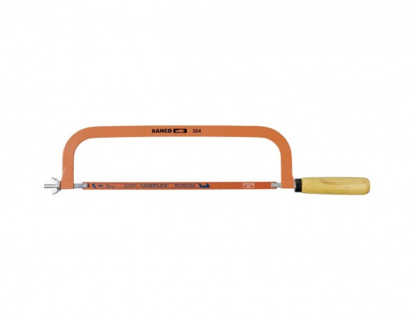 Metallsägebogen mit Holzgriff