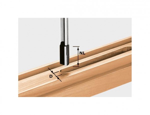 Nutfräser HW S12 D18/45