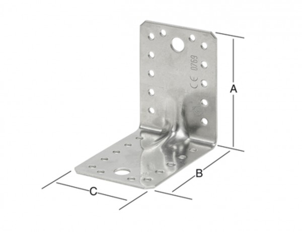 Schwerlast-Winkelverbinder 105 x 105 x 90 mm