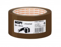 NOPI Packband Universal | 66 m x 50 mm | braun NOPI Packband Universal | 66 m x 50 mm | braun