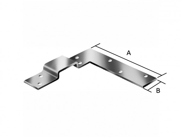 Aufhängewinkel | 75 x 12 mm | Links | verzinkt