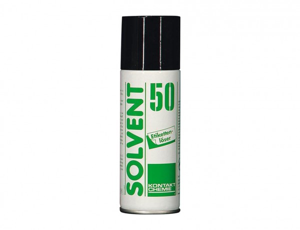Etiketten-Löser Solvent 50 | 200 ml | Entfernt Klebstoffreste, Teerflecken uvm.