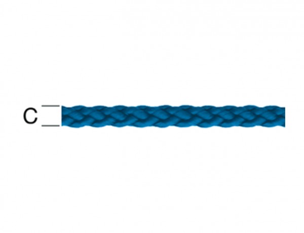 PP-Schnüre blau Ø 3 mm