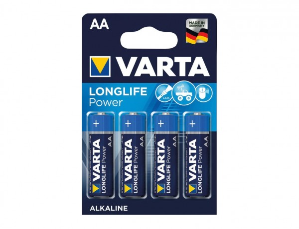 Batterie Longlife Power Mignon AA 1,5V LR 6 | 4er Pack