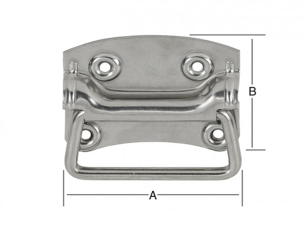 Kistengriff 100 x 80 mm