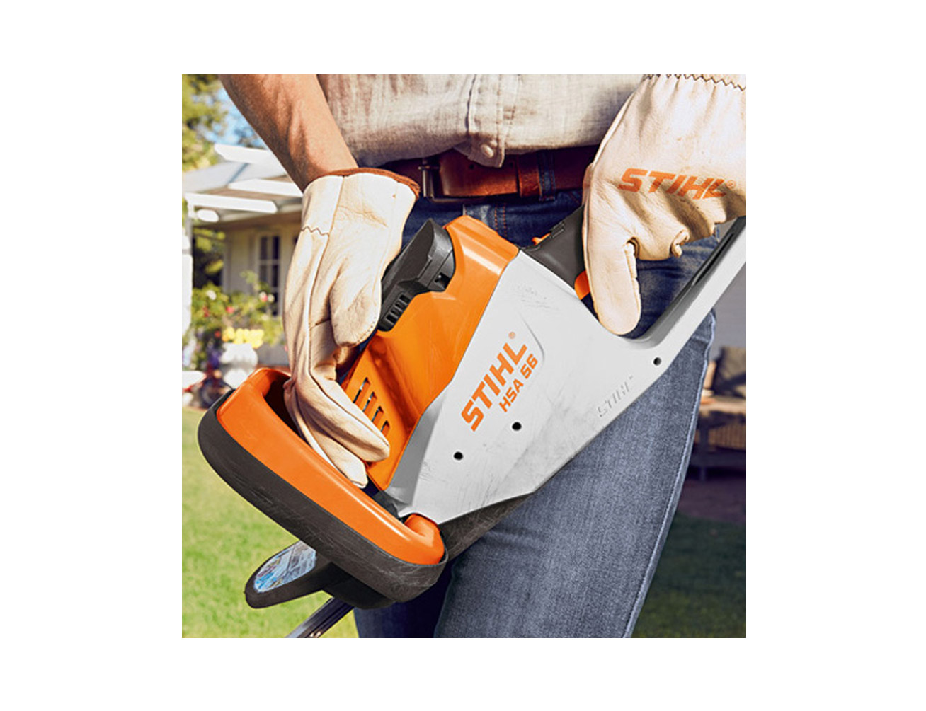 STIHL Akku-Heckenschere HSA 56 mit Akku AK 10 und ...