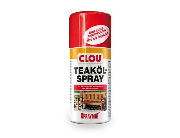 Teaköl-Spray | für die Pflege und Auffrischung von Hartholzmöbeln