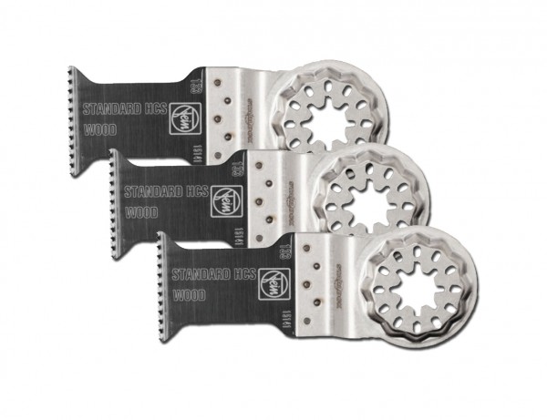 E-Cut Standard-Sägeblatt 35 mm mit Starlock-Aufnahme | 3er Pack