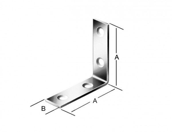Stuhlwinkel | 40 x 15 mm | verzinkt