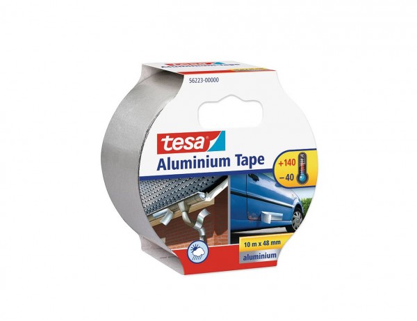 Aluminium Tape | Gewebeband mit Aluminiumbeschichtung | 50 mm x 10 m