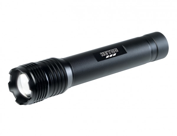 10W-LED-Taschenlampe | 900 Lumen | mit Powermodus, Sparmodus und Stoboskop