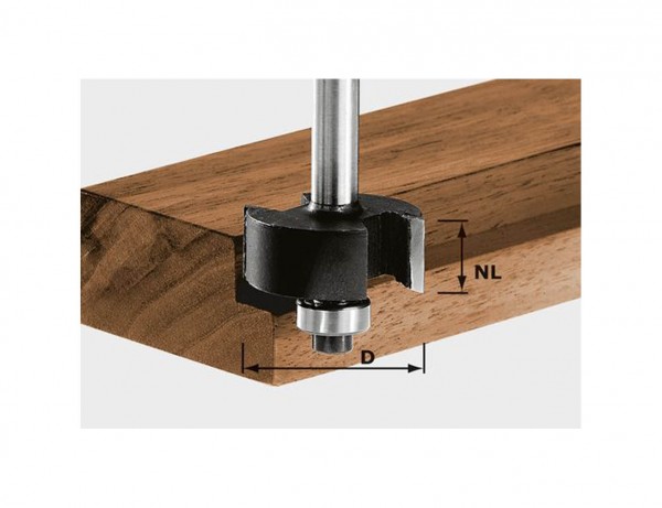 Falzfräser HW S8 D31,7/NL 12,7