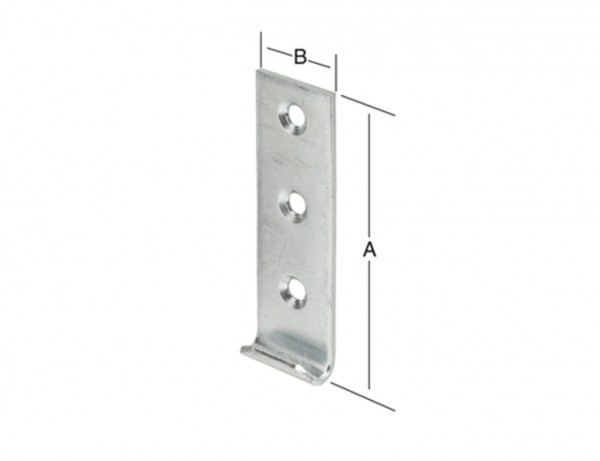 Schließhaken verzinkt 82 x 25 mm